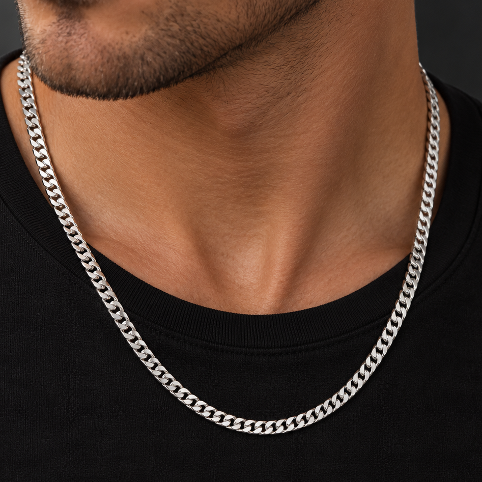 1.2mm STERLING SILVER CURB CHAIN