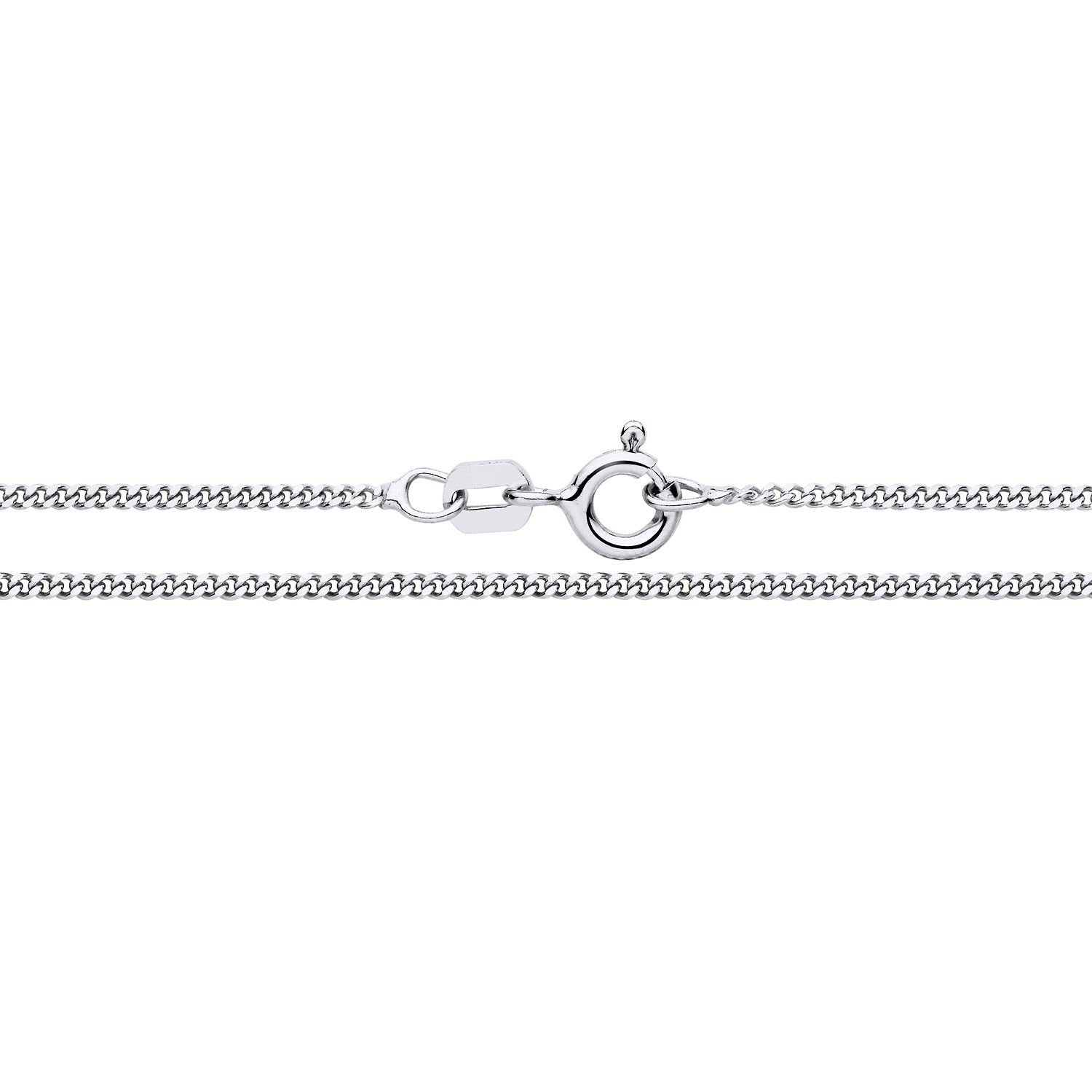 1.2mm STERLING SILVER CURB CHAIN