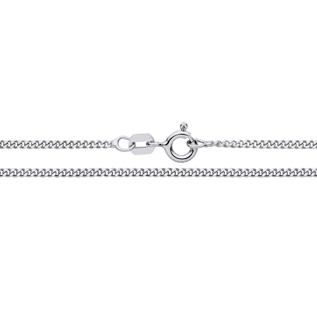 1.4mm STERLING SILVER CURB CHAIN