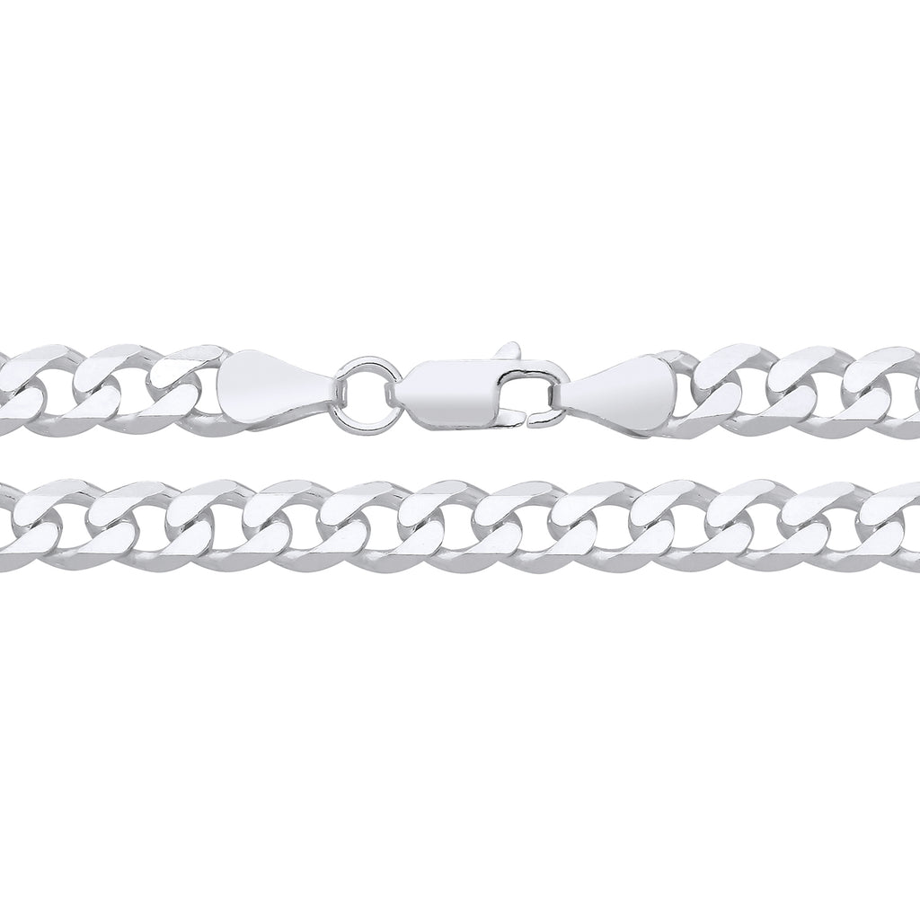 5.8MM STERLING SILVER REGULAR CURB CHAIN