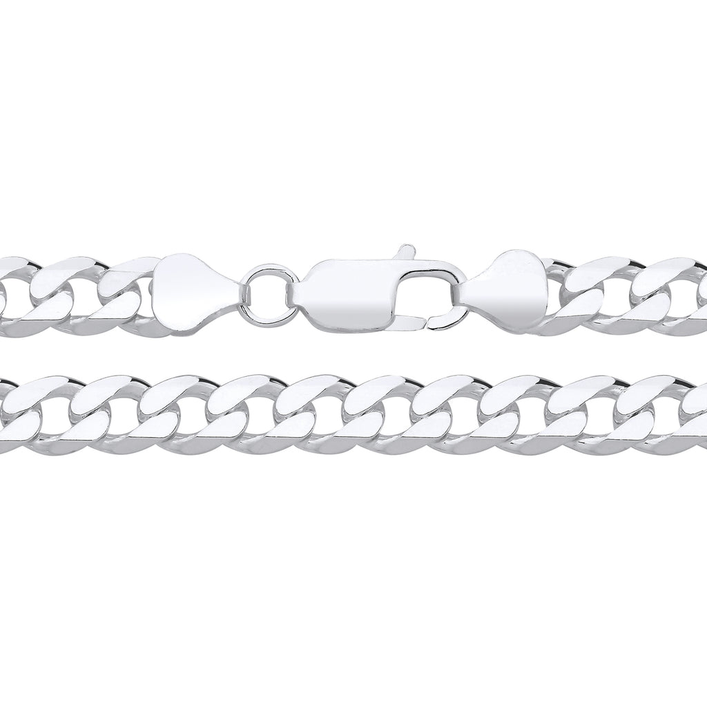 7MM STERLING SILVER REGULAR CURB CHAIN