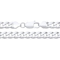 7MM STERLING SILVER REGULAR CURB CHAIN