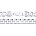 11MM STERLING SILVER REGULAR CURB CHAIN