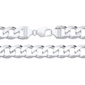 13.5MM STERLING SILVER REGULAR CURB CHAIN