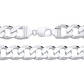 15.3MM STERLING SILVER REGULAR CURB CHAIN