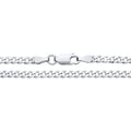 3MM STERLING SILVER SUPER FLAT CURB CHAIN