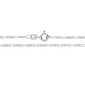 1.5MM STERLING SILVER REGULAR FIGARO CHAIN