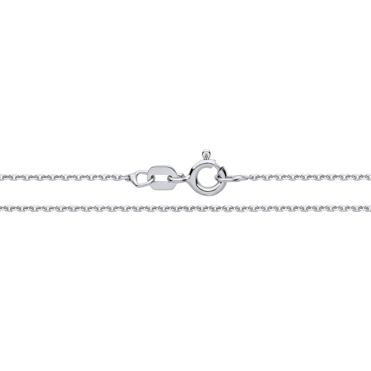 1MM STERLING SILVER D/C ROLO CHAIN
