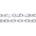 4.5MM STERLING SILVER OVAL D/C BELCHER CHAIN