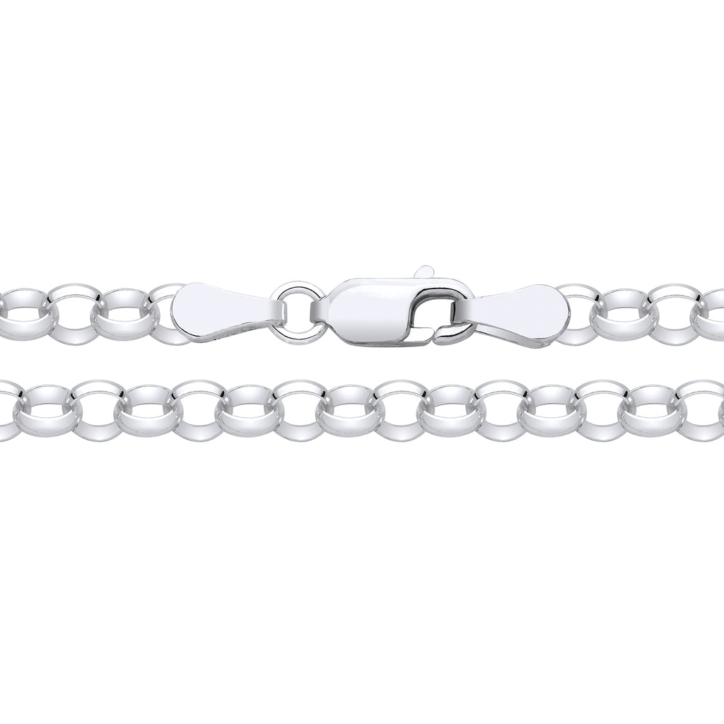 4.1MM STERLING SILVER BELCHER CHAIN