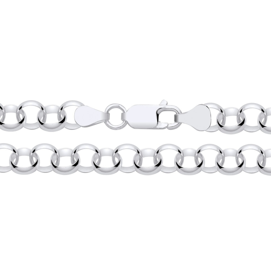 6.8MM STERLING SILVER BELCHER CHAIN