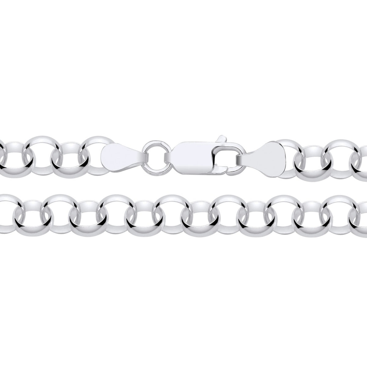 6.8MM STERLING SILVER BELCHER CHAIN
