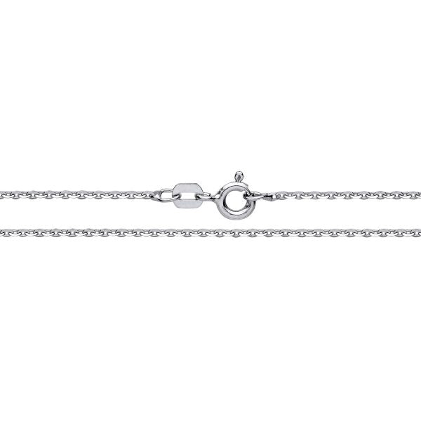 1.4MM RHODIUM PLATED STERLING SILVER BRILLANTINA CHAIN