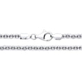 3.75MM RHODIUM PLATED STERLING SILVER VORTEX CHAIN
