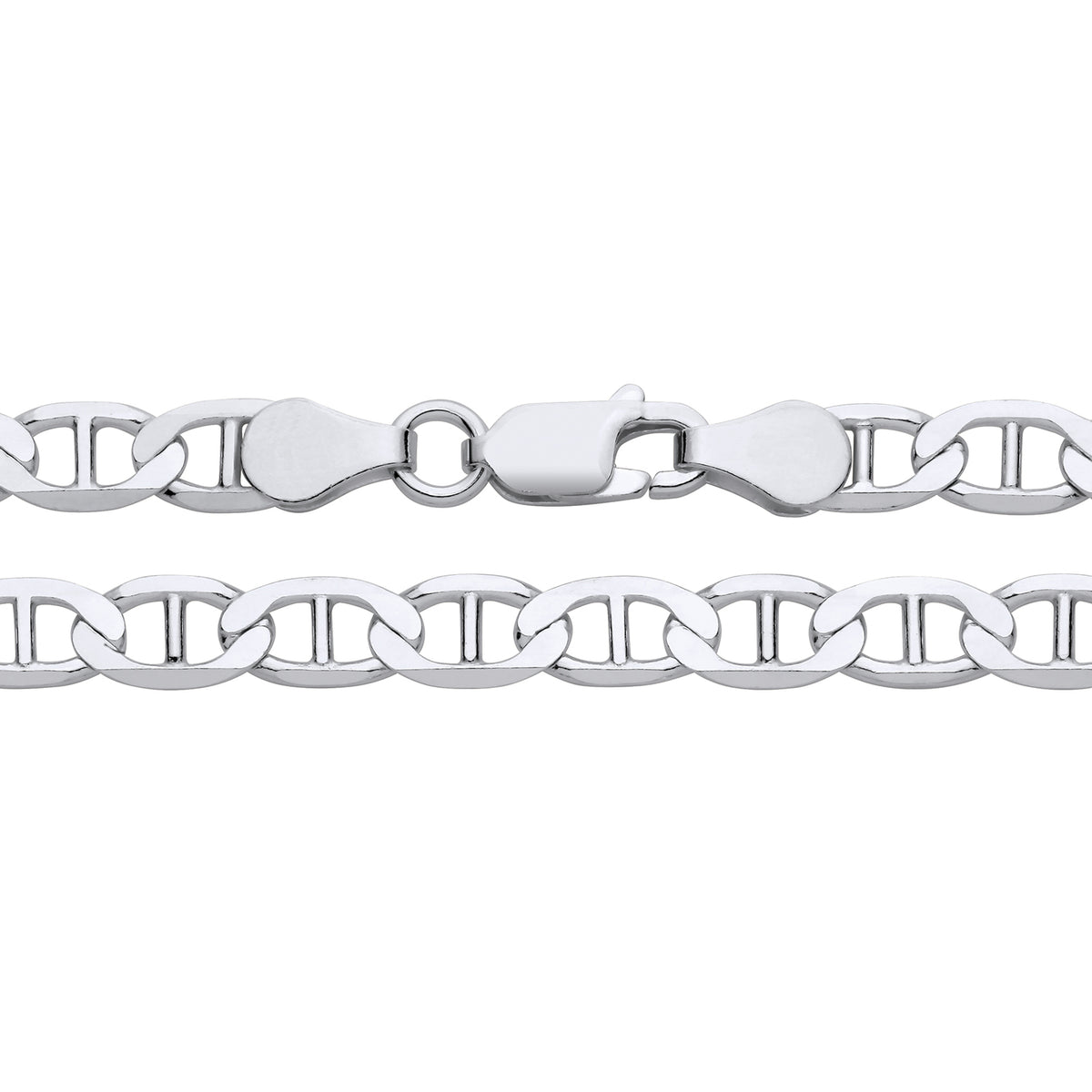 5.4MM STERLING SILVER ANCHOR MARINER CHAIN