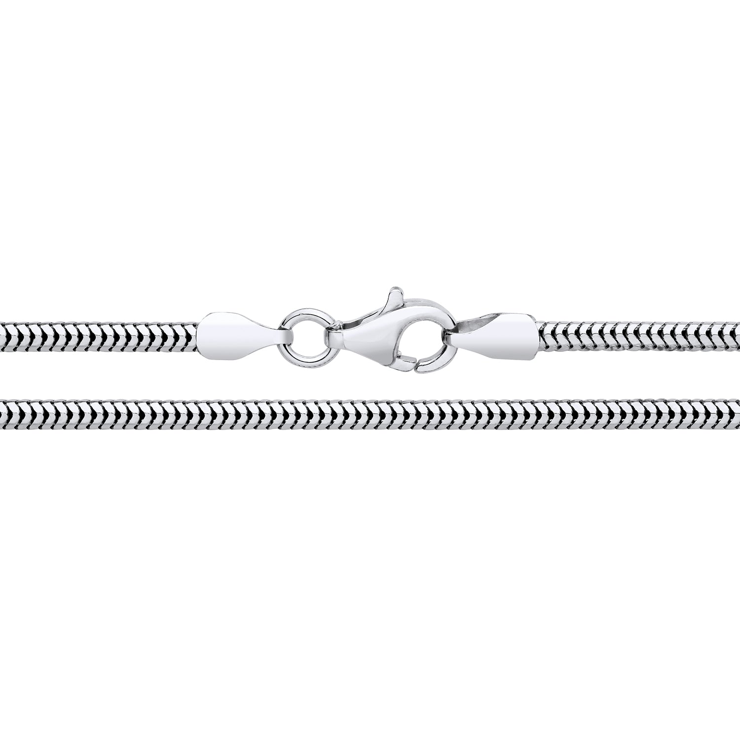 2MM STERLING SILVER SNAKE CHAIN