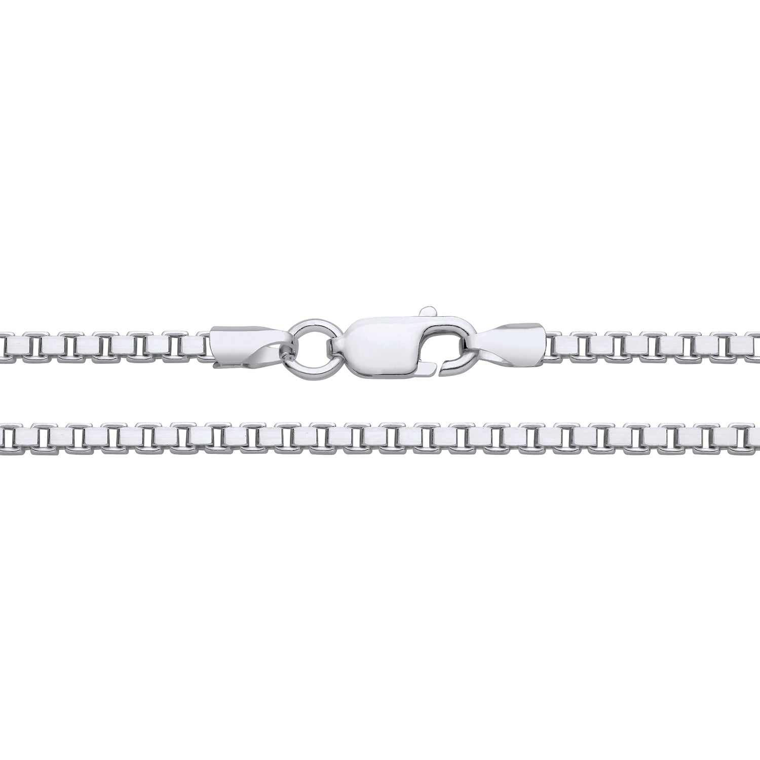 2.2MM STERLING SILVER BOX CHAIN
