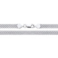 STERLING SILVER 5.4MM BISMARK CHAIN