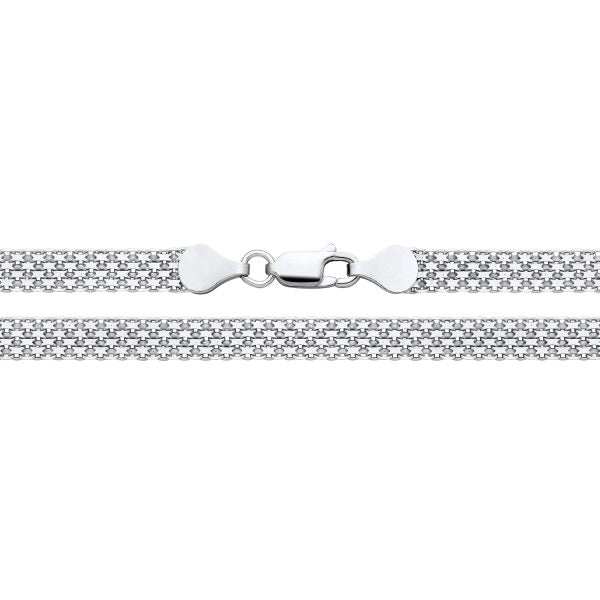 STERLING SILVER 5.4MM BISMARK CHAIN