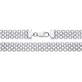 STERLING SILVER 11.5MM BISMARK CHAIN