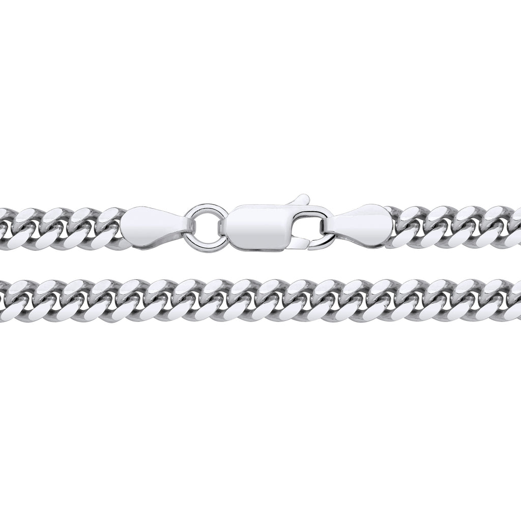 4.2MM STERLING SILVER CUBAN CHAIN