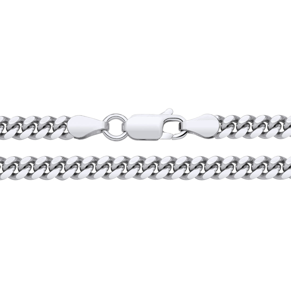 4.2MM STERLING SILVER CUBAN CHAIN