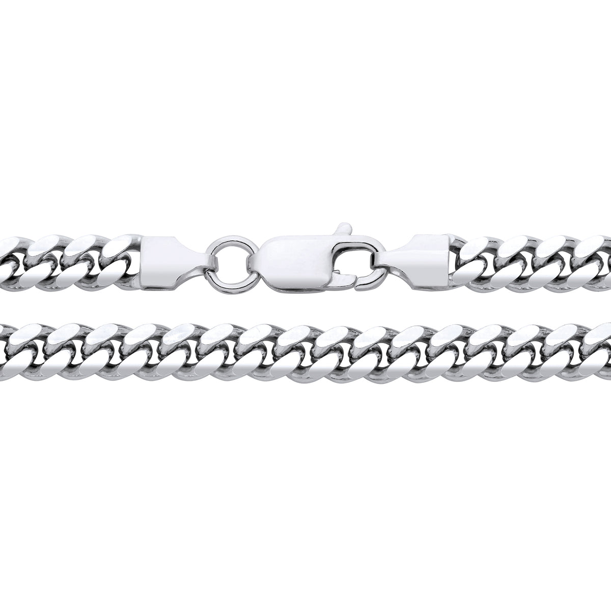 5.6MM STERLING SILVER CUBAN CHAIN