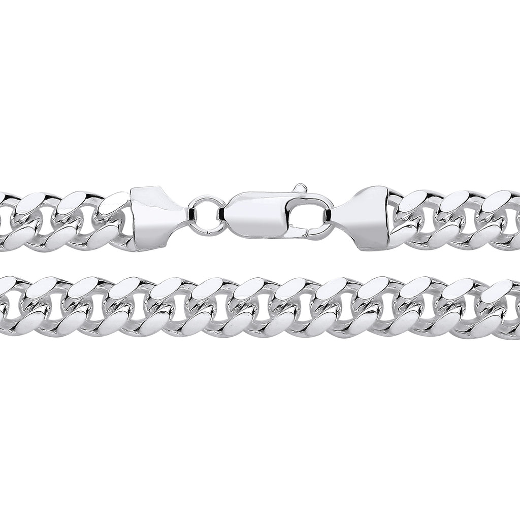 6.7MM STERLING SILVER CUBAN CHAIN