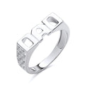 STERLING SILVER DAD RING