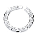 STERLING SILVER GENT’S CAST BRACELET