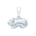 STERLING SILVER GUINEA PIG PENDANT